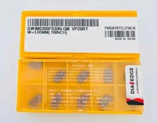 MITSUBISHI GROOVING INSERTS GW1M0300F030N-GM VP20RT W=3.00MM(.118INCH)NEW 10 pcs