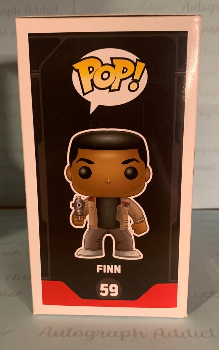 JOHN BOYEGA signed FINN Funko Pop 59 - Star Wars | eBay