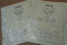 Scott US Revenue stamp collection pages parts 1 & 2 NEW 160RVN1 160RVN2