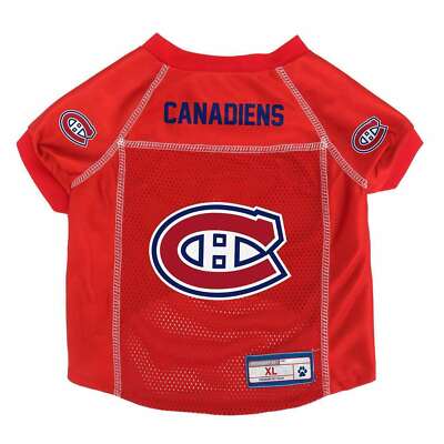 MONTREAL CANADIENS DOG CAT PREMIUM JERSEY w/NAME