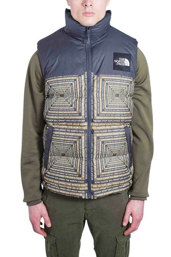 THE NORTH FACE Uomo - Piumino smanicato Nuptse 1992 verde in edizione  limitata | eBay