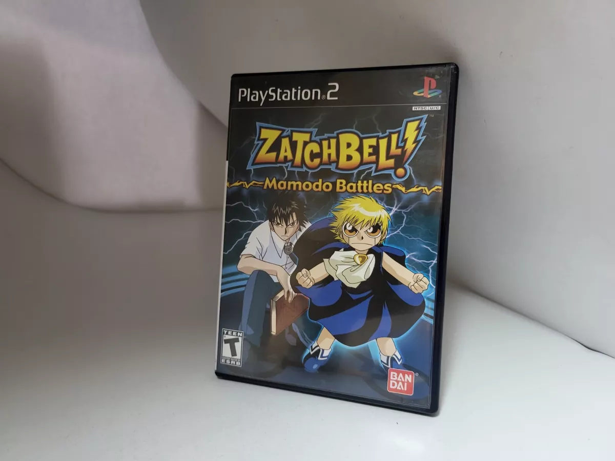 Zatch Bell Mamodo Fury Sony Playstation 2 Game