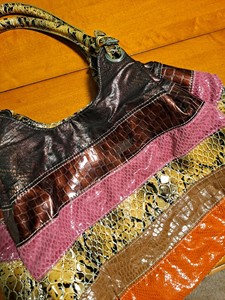 aldo multicolor purse