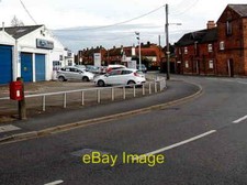 Photo 6x4 High Street postbox on a post in Wem Tilley At a bend in the B5 c2014