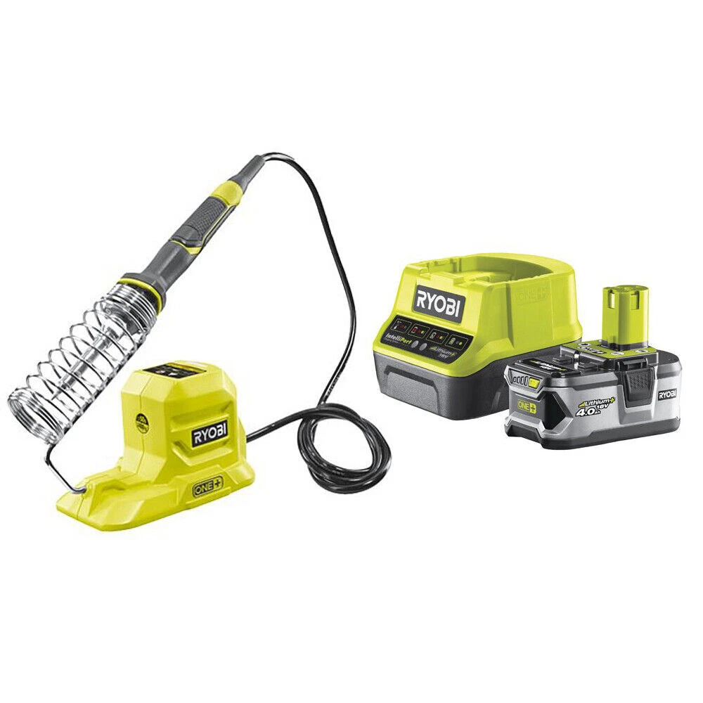 Soldering Iron Battery Ryobi 18V R18SOI 0 896 F Kit Energy 4.0