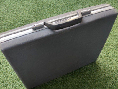 SAMSONITE BRIEFCASE VINTAGE HARDSHELL 1960'S MID CENTURY MODERN CARRY ON 16''X12''