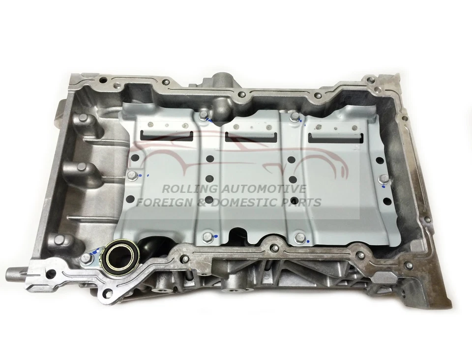 2013-2015 Cadillac CTS CTS 3.6L AWD Oil Pan w/ Drain Plug 12651559 - Imagem 4 de 4