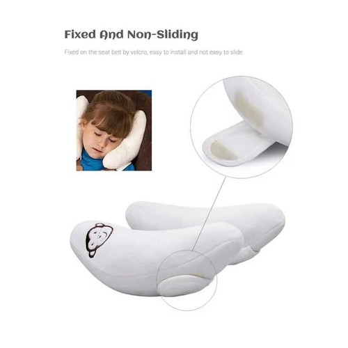 Cotton Infant Stroller Pillow Head Support Car Seat Pillow Four Seasons - Imagen 8 de 18