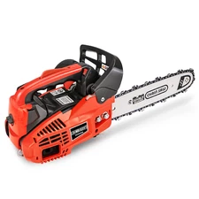 V-MODEST 3600 12" Gas Chainsaw 25.4cc 1.36HP 2-Cycle Top Handle Climbing Saw