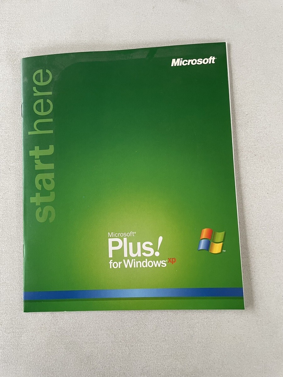 Microsoft Plus! for Windows XP. Retro, Computer, Software Microsoft Plus! for Windows XP. Retro, Computer, Software