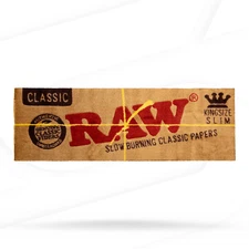 RAW Classic King Size Slim Rolling Papers - Door Mat, Floor Mat, Rug