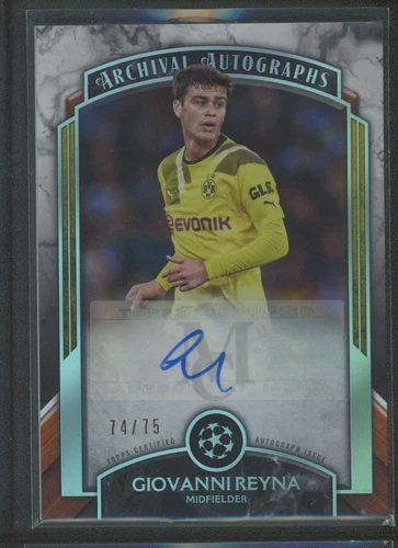 2023 Giovanni Reyna 74/75 Auto Topps Archival Autographs
