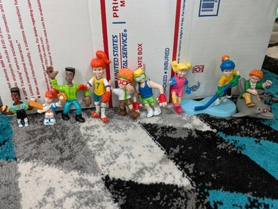 Vintage 1990 Burger King BK Kids Club Action Figures Jaws, Boomer