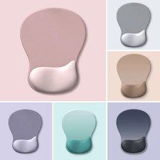 Ergonomic Gel Mouse Pad with Wrist Rest Smooth Support Non-Slip PU Base Office