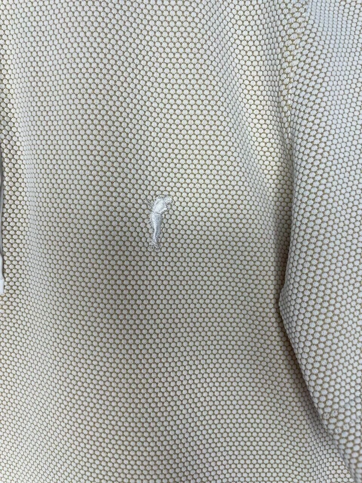 Golfino Damen-Poloshirt mit 1/4-Reißverschluss in Beige, Größe L, USA 12,... - Bild 4 von 4