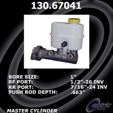 For Chrysler Aspen Dodge Durango Centric Brake Master Cylinder CSW