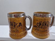 Vintage Lord Nelson Pottery Tankards (set Of 2)