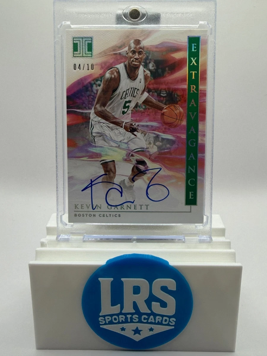 Kevin Garnett Basketball Original Autographed Sports Trading Cards