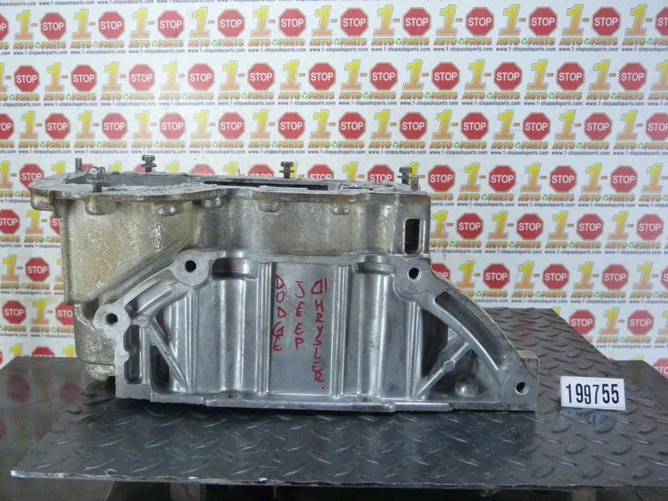 2013-2023 DODGE RAM 1500 3.6L UPPER ENGINE OIL PAN 05184419AI OEM - Image 4 of 4