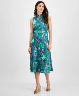 Tahari ASL Womens Sleeveless Mock-Neck M 196367183040 14 RT $159.0