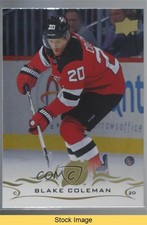 2018-19 Upper Deck Silver Foil Blake Coleman #360 READ um0