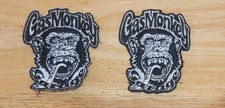 Gas Monkey Garage Head Affen Kopf Aufnäher Patch 9x7,5 cm America Dallas USA.