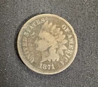 1871 US Indian Head Cent!  Semi Key Date!  Lower Mintage! Has Some Corrison