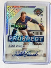 2024 Panini Prospect Edition Sidd Finch Auto SSP Rare /25