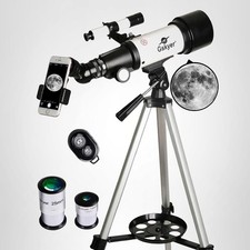 Gskyer Telescope 70mm Aperture 400mm AZ Mount Astronomical Refracting Telescope