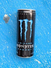 RARE! EMPTY 8.3oz Monster Energy Lo-Carb Mini Can 1X Bottom Empty SKU 0514