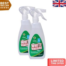 DriPak White Vinegar 1L - Non-Toxic Limescale Remover for Shimmering Surfaces 14.99 per litre