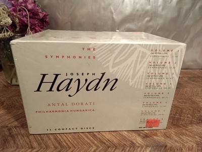 Joseph Haydn Complete Symphonies 32 Cd Box Set Classical Music Collection Audio