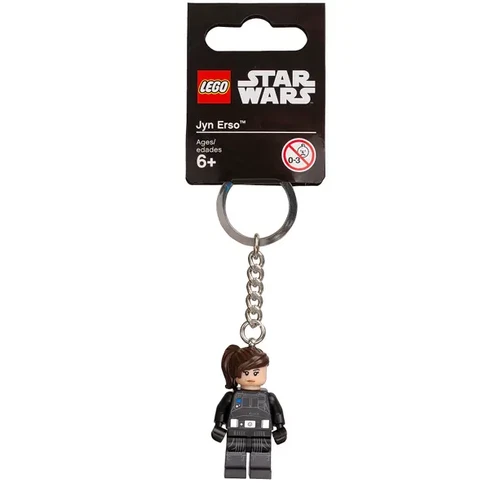 Lego - Star Wars -  Minfigure Keychain - Jyn Erso Minifig - NEW