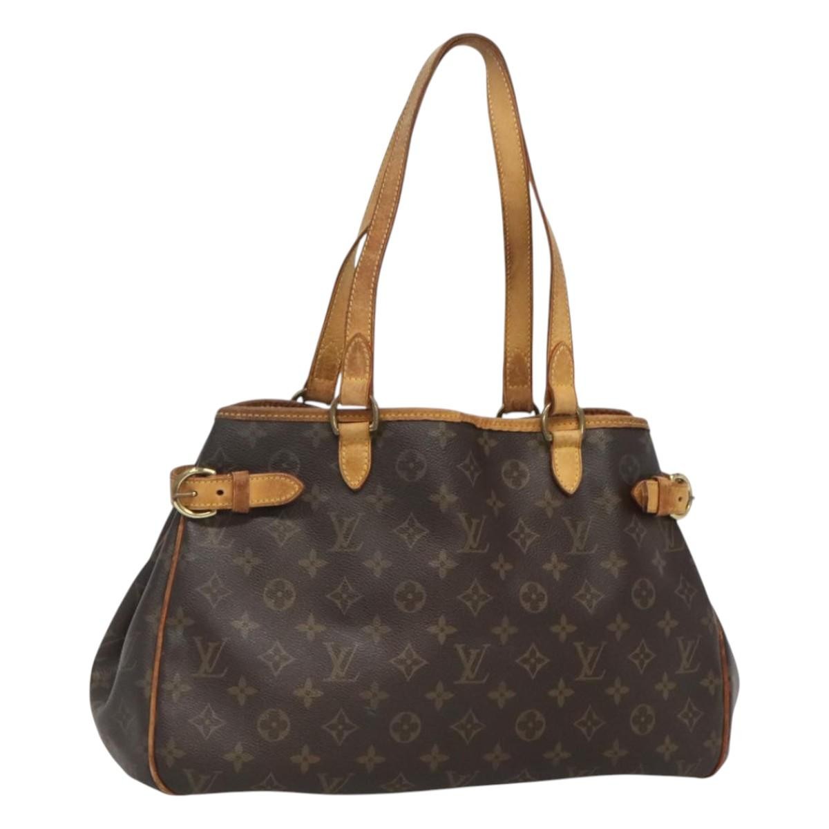 LOUIS VUITTON Monogram Batignolles Horizontal Tote Bag M51154 Authentic LV-image