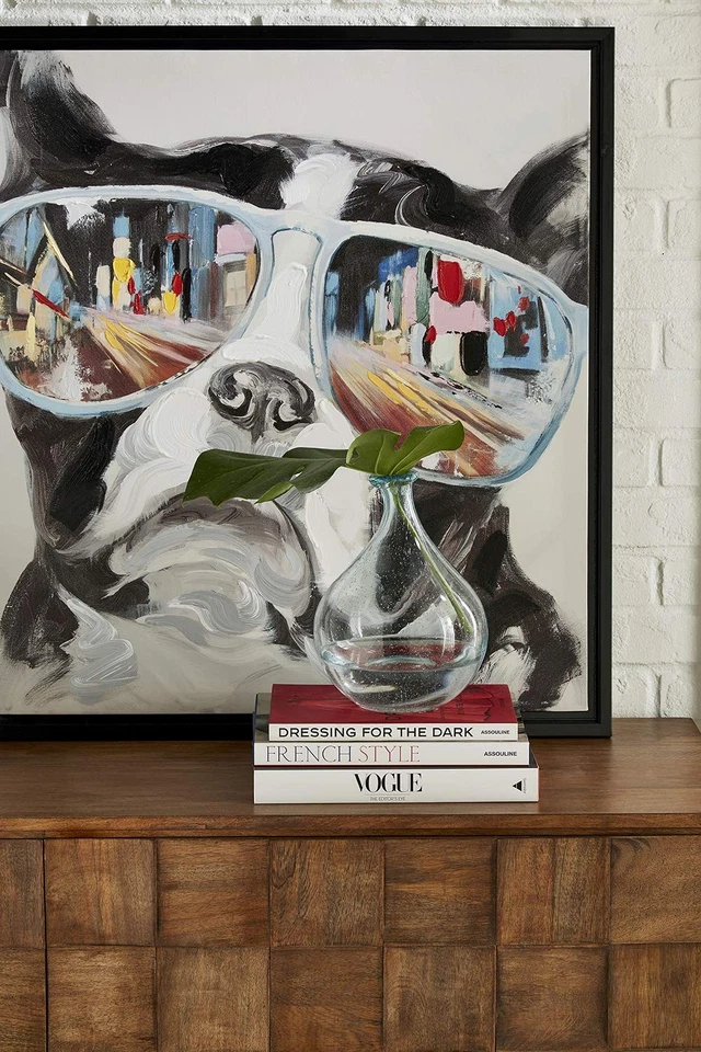 Botella de vidrio burbuja IMAX 63023 Amadour Foto 2 de 3