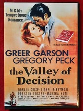 THE VALLEY OF DECISION 1945 DVD Greer Garson / Gregory Peck As New All Region