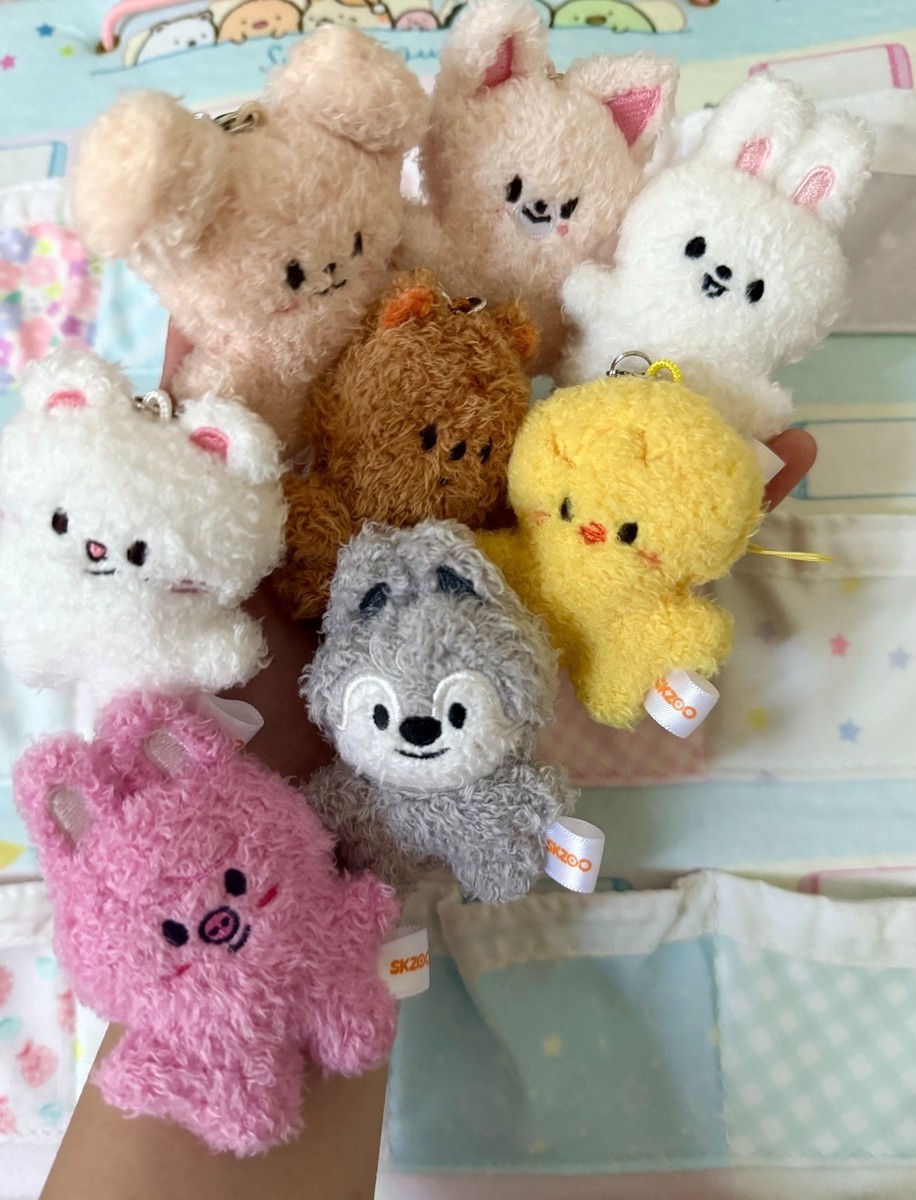OFFICIAL] Stray Kids 10cm SKZOO Plush & Micro Keyring SKZ 5'CLOCK