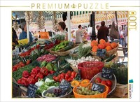 Calvendo Puzzle Nizza Auf Dem Markt | 1000 Teile Lege-GrößE 64X48Cm Foto-Puzzle