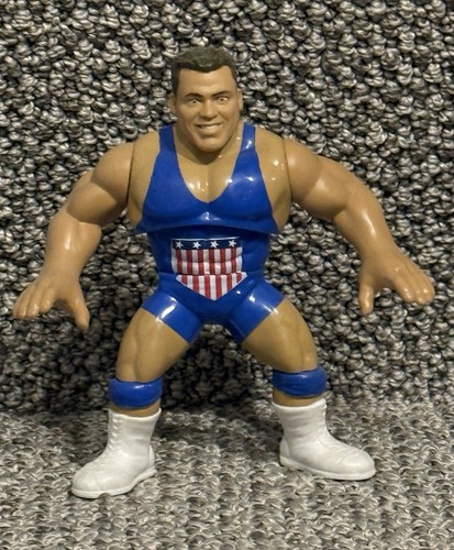 WWE MATTEL RETRO KURT ANGLE WWF HASBRO WRESTLING F...