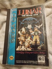 Lunar: The Silver Star (Sega CD, 1993) pre-owned USED (disc, case, manual)