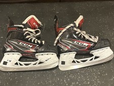 CCM JetSpeed FT2 Hockey Skates Size 5 D Step Steel Liteframe 360 Evo Boot READ