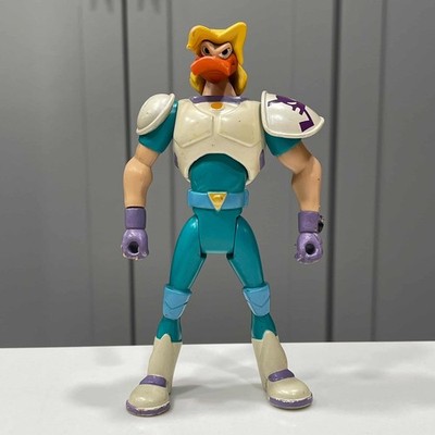Vintage 1996 Disney Mighty Ducks Weapons Expert Puck Bomber Nosedive Figure 6''