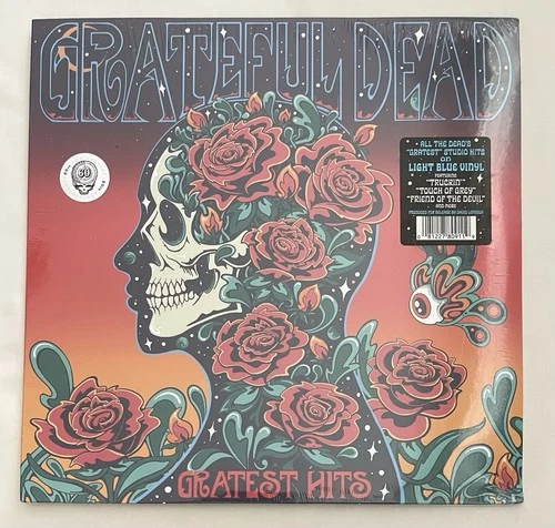 The Grateful Dead Greatest Hits 60Th Anniversary Light Blue Sealed Vinyl