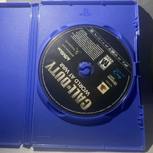 Call of Duty: World at War (Sony PlayStation 3, 2008) disc only