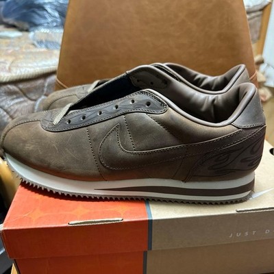 Deadstock Vintage 2004 Nike Cortez Premium Med Brwn Med Brwn 309559-221 Us10.5