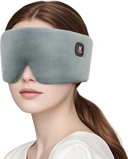 Heated Eye Mask, Cordless Warm Eye Compress for Dry Eyes MGD Stye Blephartitis,