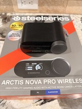 SteelSeries Arctis Nova Pro Wireless Headset Noise Cancel PC/PlayStation