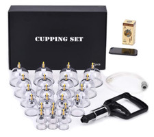 Ventosas De Acupuntura 22 Pcs Set Chinas Para Terapia Masajes Celulitis Masaje