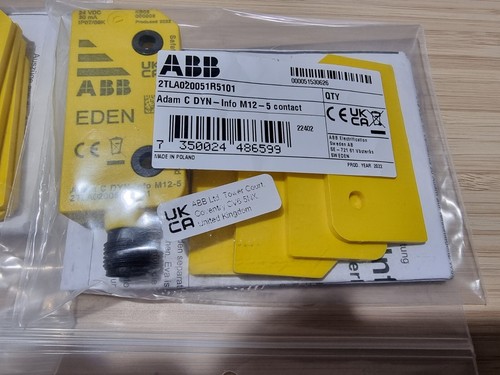 Original new ABB Adam DYN - Info M12 - 5 Contact 2TLA020051R5101 DYN-Info - Picture 2 of 4