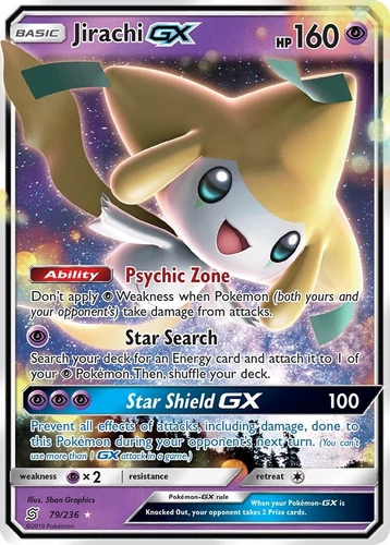 Jirachi GX 79/236 Sm-Unified Minds